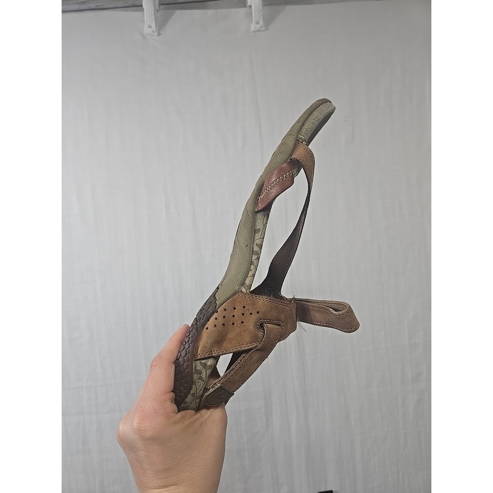 Merrell Siena Womens 12 Sandals Brown Adjustable Strap Sport Brown Leather - Picture 11 of 14